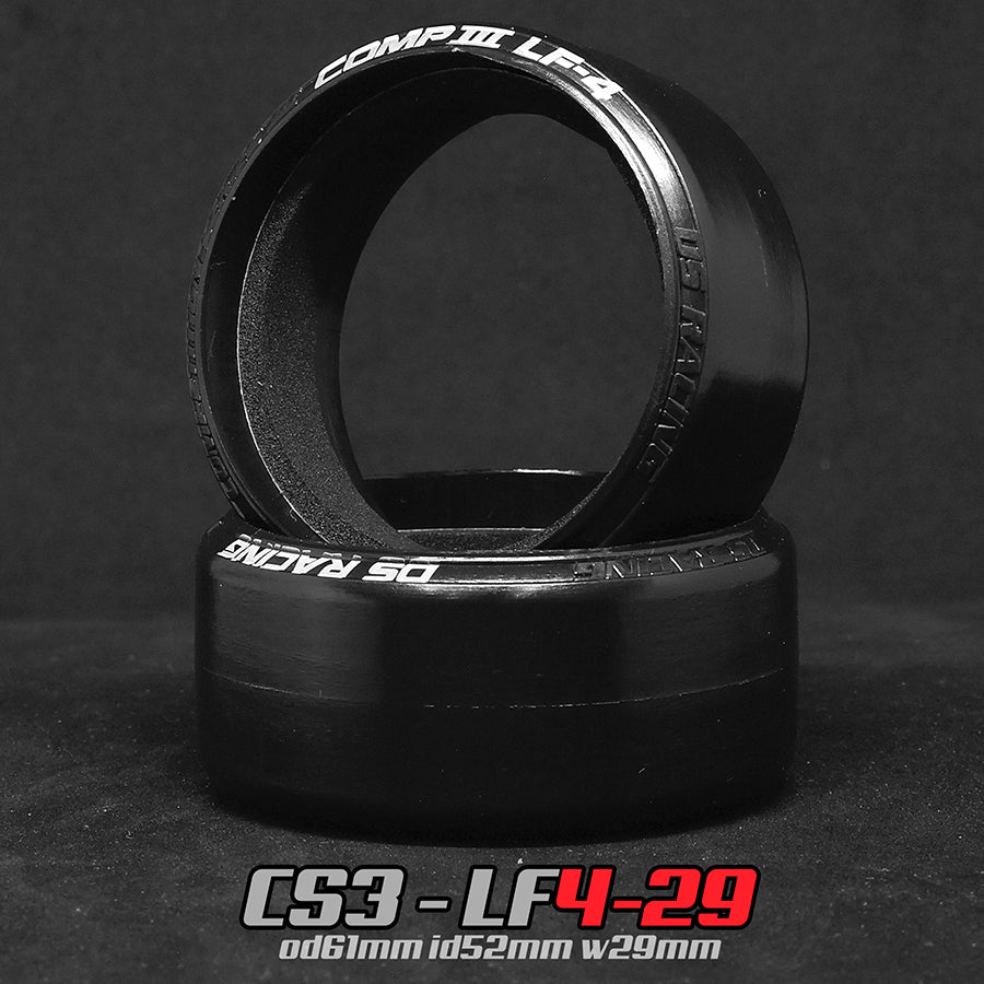 DS Racing (#CS3-LF4-29) Competition III LF-4 29mm Drift Tyre