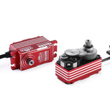 OMG D4-12BF FALCON Low Profile Digital Servo - Red