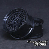 DE Mesh Wheel Set - Triple Black