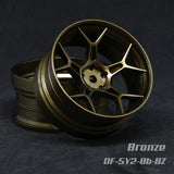 DS Racing (#DF-5Y2-8B-BZ) Drift Feathery 5Y Spoke Wheel - Bronze