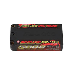 Gens Ace Redline 2.0 5300mAh 140C 7.6V HV Shorty LiPo Battery