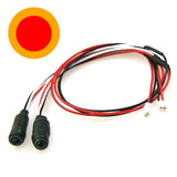 Eagle Racing Twin Action Angel Eyes LED 5mm - Red/Orange