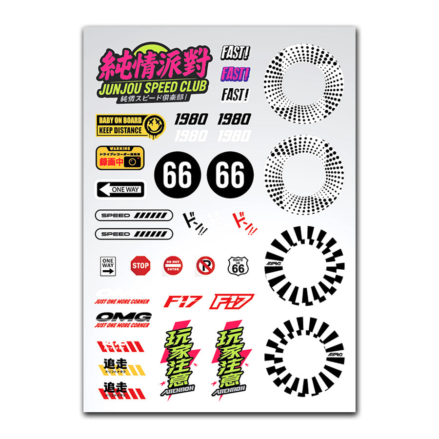 MRC Street Classic Decal Set - Vol. 2
