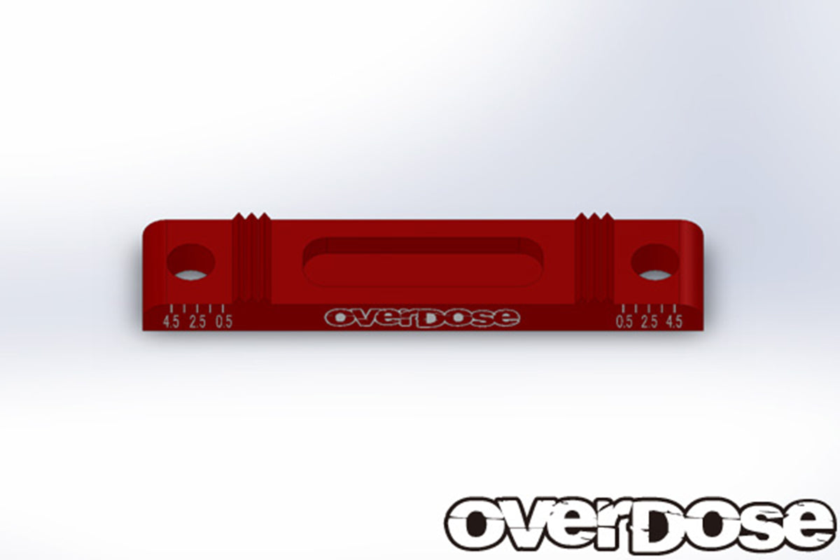 Overdose (#OD1951)&nbsp;Suspension Mount Base 5° - Red
