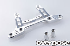 Overdose (#OD2093) Aluminum Front Brace Type-2 - Silver
