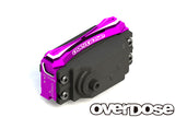 Overdose Alum. 2-Way Layout Servo Mount - Purple