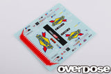 Overdose (#OD2531B) MASUDA☆Racing Graphic Decal Set