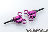 Overdose Adj. Alum. Front Upper Arm Set Type-2 - Purple