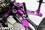 Overdose Adj. Alum. Front Upper Arm Set Type-2 - Purple