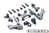 Overdose (#OD3440) Alum. Front Bulkhead Type-3 - Black