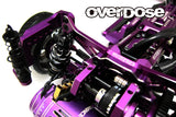 Overdose ES Alum. Rear Shock Tower - Purple