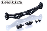 Overdose ES Alum. Rear Shock Tower - Black