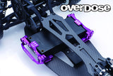 Overdose Alum. Battery Holder Type-2 - Purple