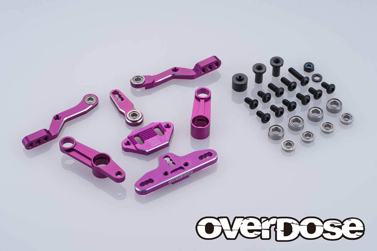 Overdose (#OD3921) Triple Link Steering Wiper Set Type-2 - Purple