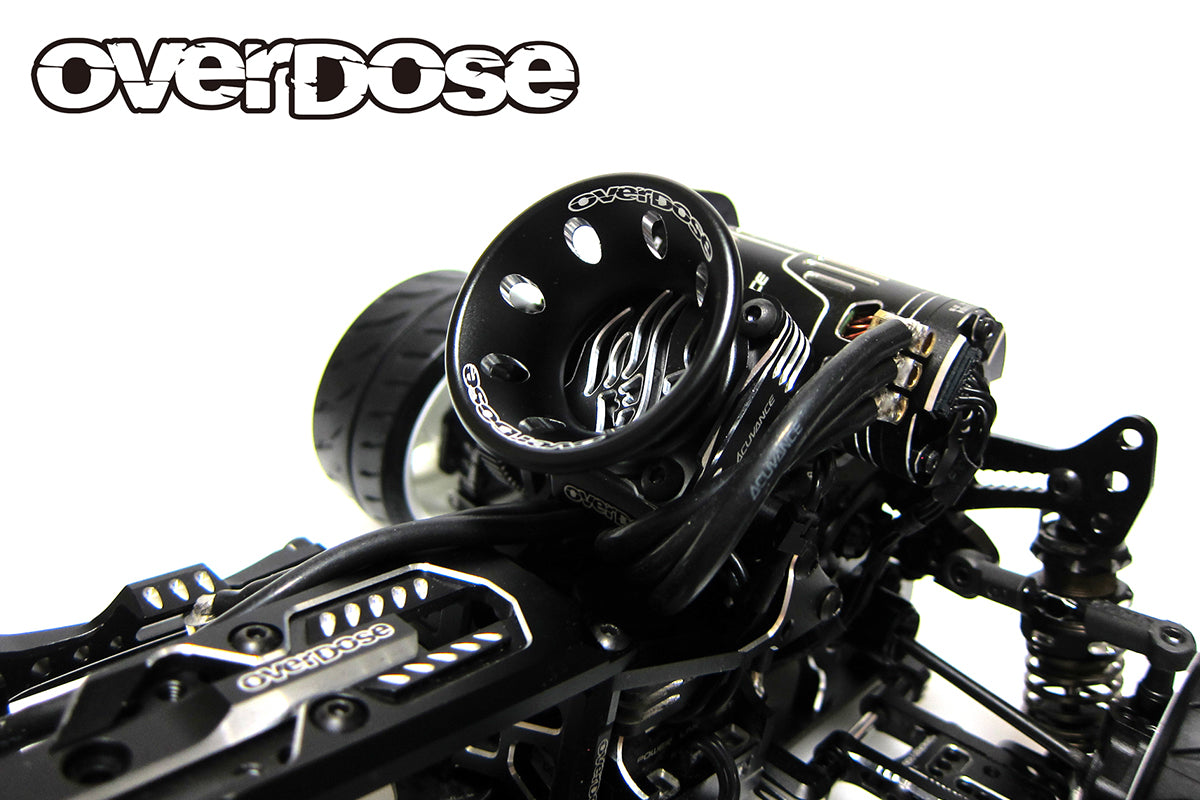 Overdose Alum. Funnel 30mm - Black