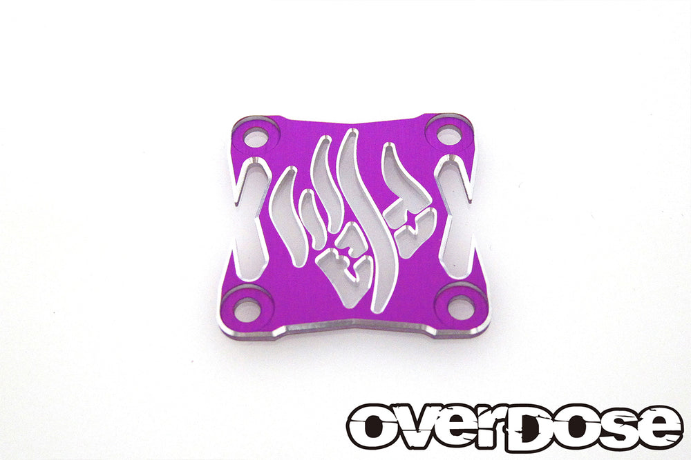 Overdose (#OD3970) Alum. Cooling Fan Cover V2 30 x 30mm - Purple