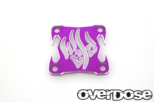 Overdose (#OD3970) Alum. Cooling Fan Cover V2 30 x 30mm - Purple