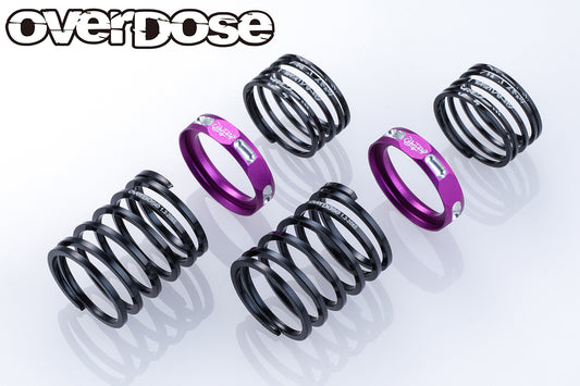 Overdose 4Edge Twin Spring φ1.2 20mm - Purple