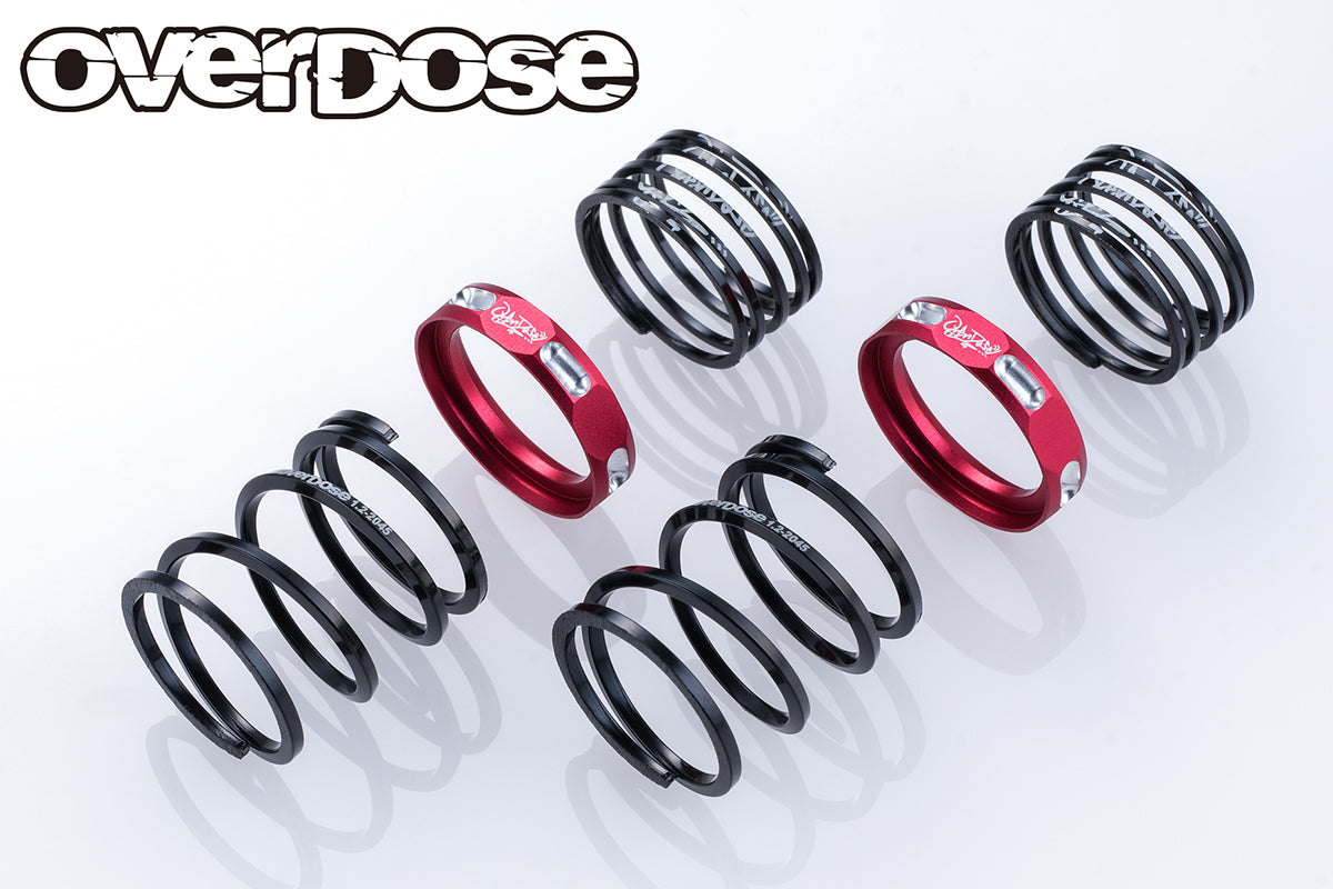 Overdose 4Edge Twin Spring φ1.2 20mm - Red