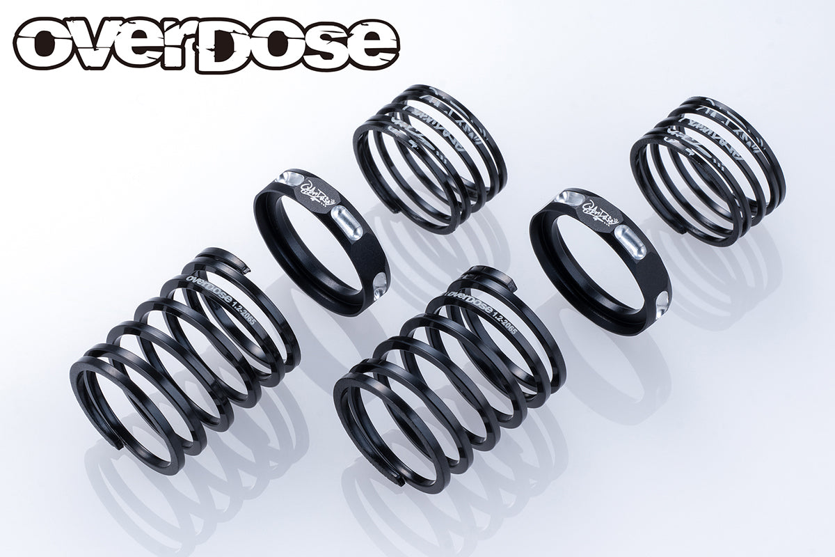 Overdose 4Edge Twin Spring φ1.2 20mm - Black