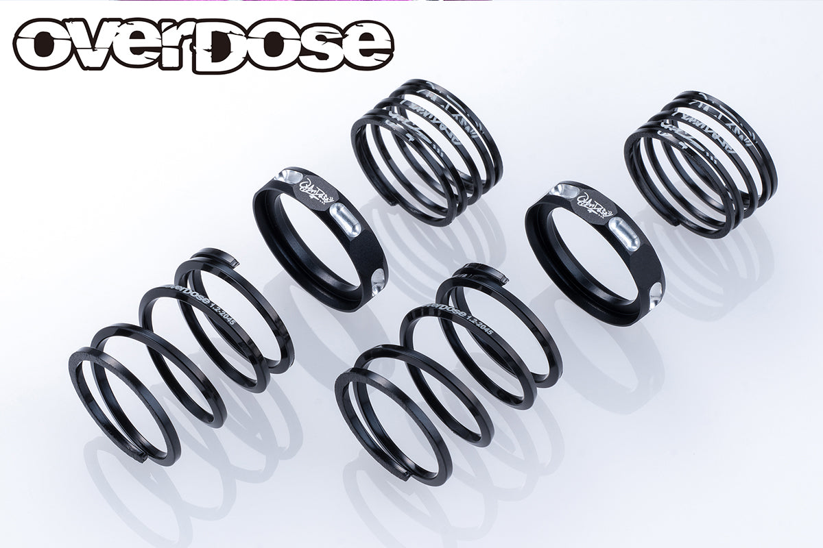 Overdose 4Edge Twin Spring φ1.2 20mm - Black