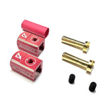 Acuvance Radiation Connector ⌀4mm Set - Red