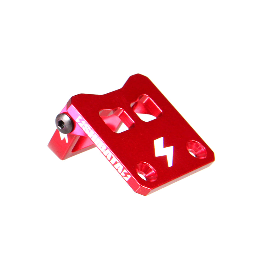 SHIBATA (#R31S338RD) Alum. GRK Adjustable ESC Mount - Red