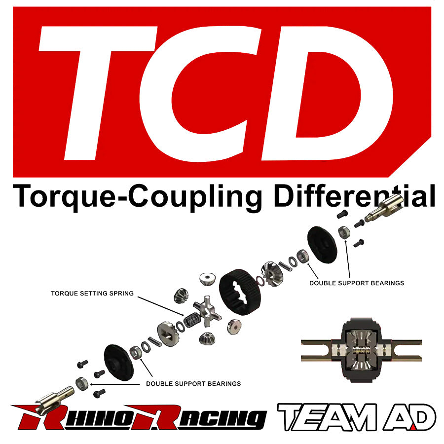 Rhino Racing X Team AD (#RA-2608) TCD Torque-Coupling Differential