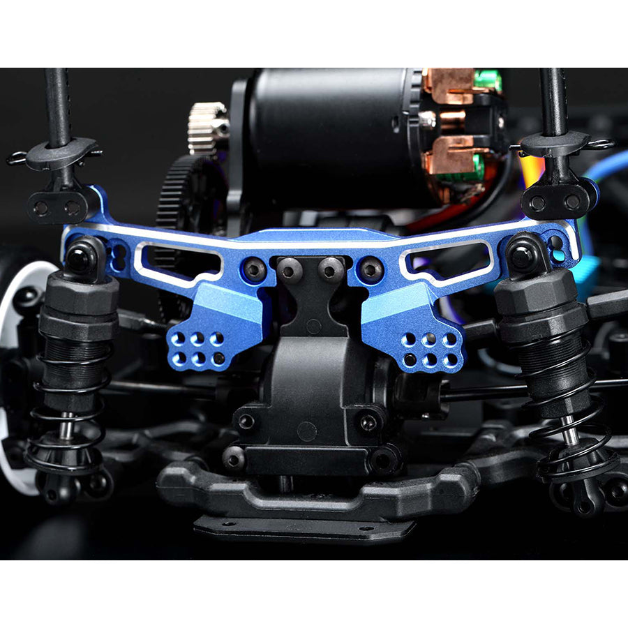 Yokomo Alum. Rear Shock Tower - Blue