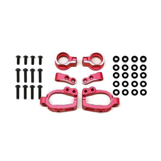 Yokomo (#RD-415SAR) Alum. Adjustable Steering Block - Red