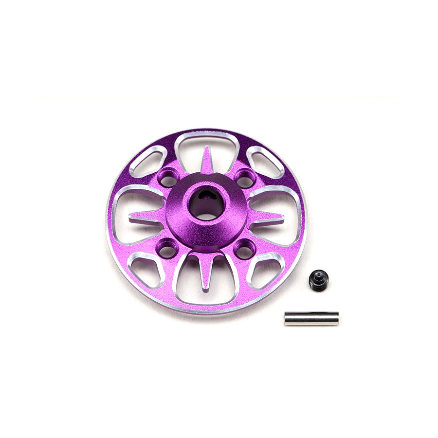 Yokomo (#RD-630P) Alum. Lightweight Spur Gear Hub - Purple