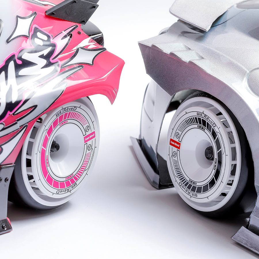 Rêve D RW-GA18 Wheel Sticker White/Black