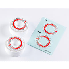 Rêve D RW-GA18 Wheel Sticker White/Red