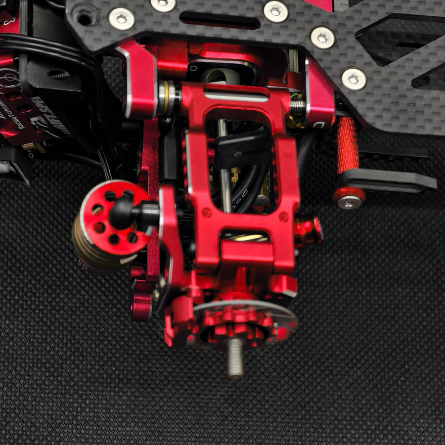 Rhino Racing SR Series Lower H-Rear Arm Set - Red