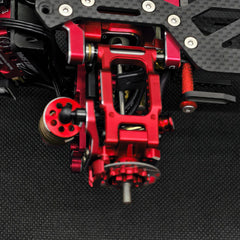 Rhino Racing SR Series Lower H-Rear Arm Set - Red