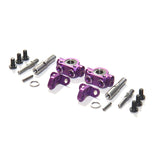 Rhino Racing SHARK Front Steering Knuckle Set - Purple