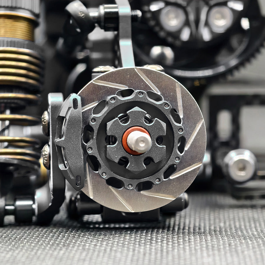 Rhino Racing SR Series Alum. Brake Caliper Kit - Black