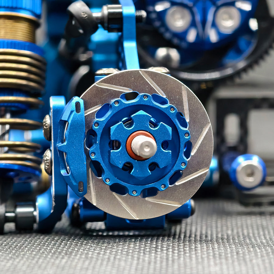 Rhino Racing SR Series Alum. Brake Caliper Kit - Blue
