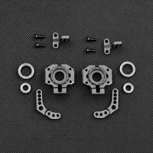 Rhino Racing (#RR-1505B) SR Series Rear Upright Set - Black