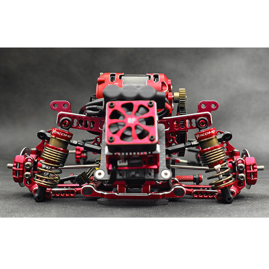 Rhino Racing SR Series Rear Upright Set - Red