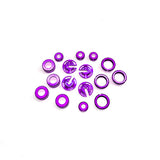 Rhino Racing Shock Color Changer Kit w/ Spring Holders - Purple