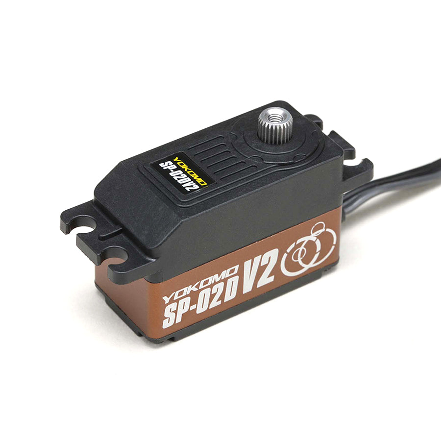 Yokomo (#SP-02DV2BZ) SP02 Drift Spec. V2 Programmable Low Profile Digital Servo - Bronze