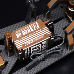 Yokomo SP-03 Drift Spec. V2 Low Profile Brushless Servo - Bronze