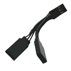 Topline (#TP-560) General Purpose 2-Way Extension Cable Sanwa Male / Futaba Female 30mm