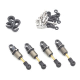 Usukani 1/24 Alum. Hydraulic Shock Set - Black