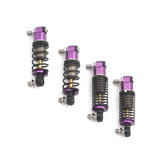 Usukani 1/24 Alum. Hydraulic Shock Set - Purple