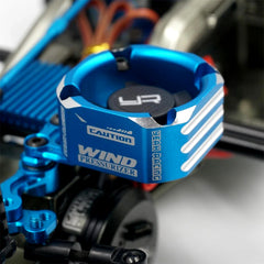Yeah Racing Tornado Alum. Case Booster Fan 30mm - Blue