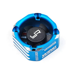 Yeah Racing (#YA-0576BU) Tornado Alum. Case Booster Fan 30mm - Blue