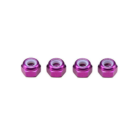 Yokomo 3mm Alum. Nylon Lock Nuts