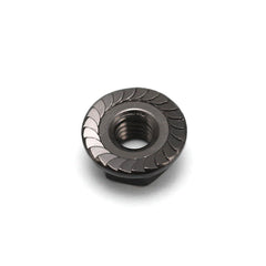Yokomo M4 Alum. Serrated Flange Nuts - Black